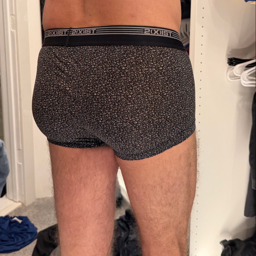 2xist Men's Gray Patterned Boxer Briefs - Picture 2 of 2